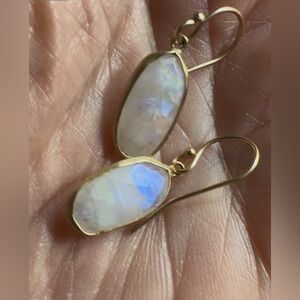 *Sold Elsewhere* Do not purchase! Margaret Solow 14k Moonstone Drop Earrings